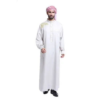 Arabska i muzułmańska, odzież dla mężczyzn, Arabskie islamskiego sukienka burką, Indian męski kaftan, szlafrok, odzież Męska, Odzież XXL, XXXL, rozmiar Plus