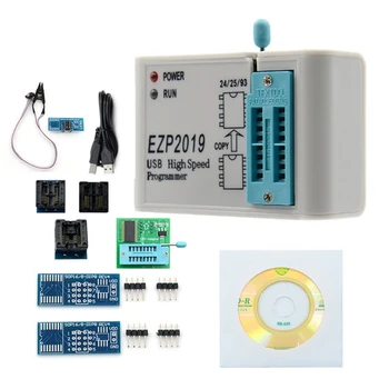 Szybkie łącze USB EZP2019 Z 6 Złączami Wsparcie 24 25 26 93 25 EEPROM Flash Bios Chip Wsparcie dla WIN7 i WIN8 EZP2013