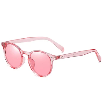 Dokly Okulary Polaryzacyjne Damskie modne markowe Okrągłe Okulary oculos de sol eyewear UV400